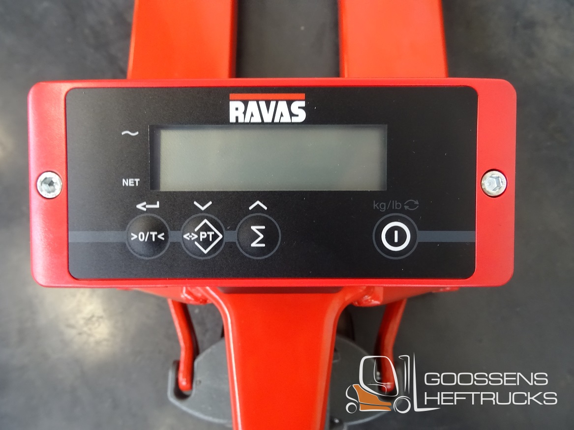 RAVAS 1100 WEEGTRANSPALLET