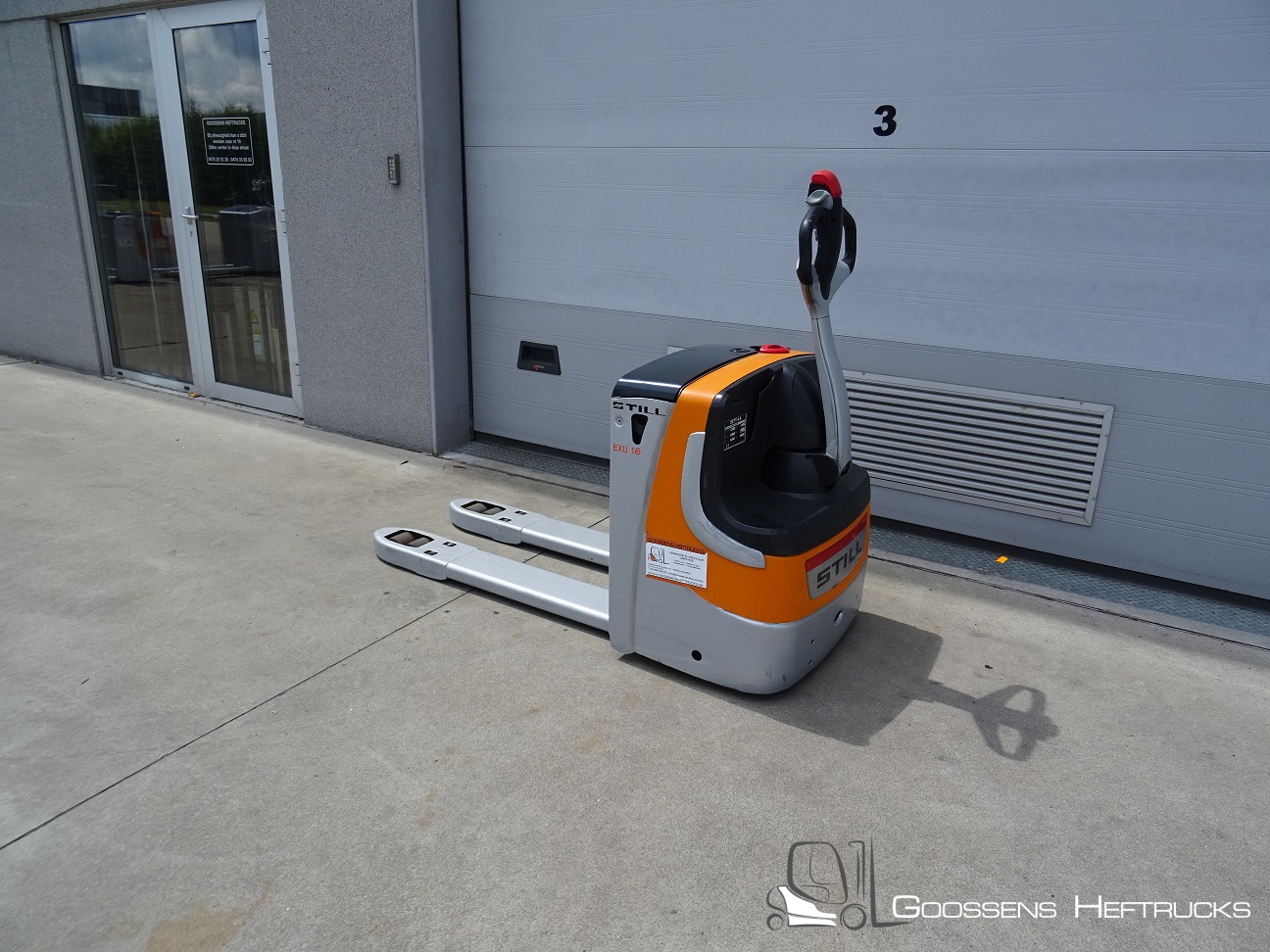 STILL STILL EXU16 ELEKTRISCHE TRANSPALLET TWEEDEHANDS PALLETWAGENELEKTRISCHE TRANSPALLET TWEEDEHANDS PALLETWAGEN