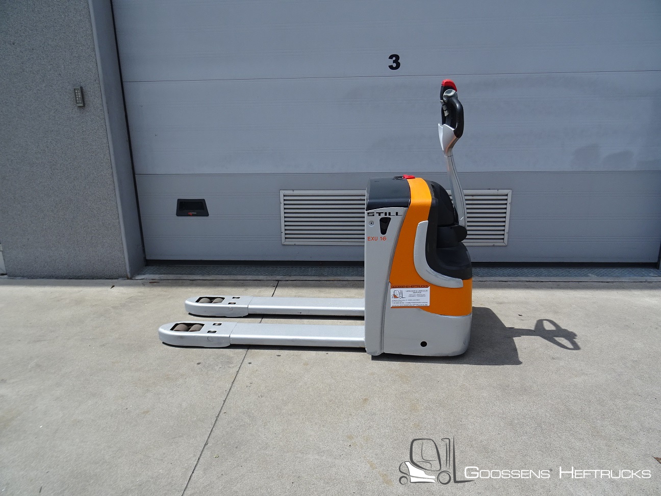 STILL EXU16 ELEKTRISCHE TRANSPALLET TWEEDEHANDS PALLETWAGEN
