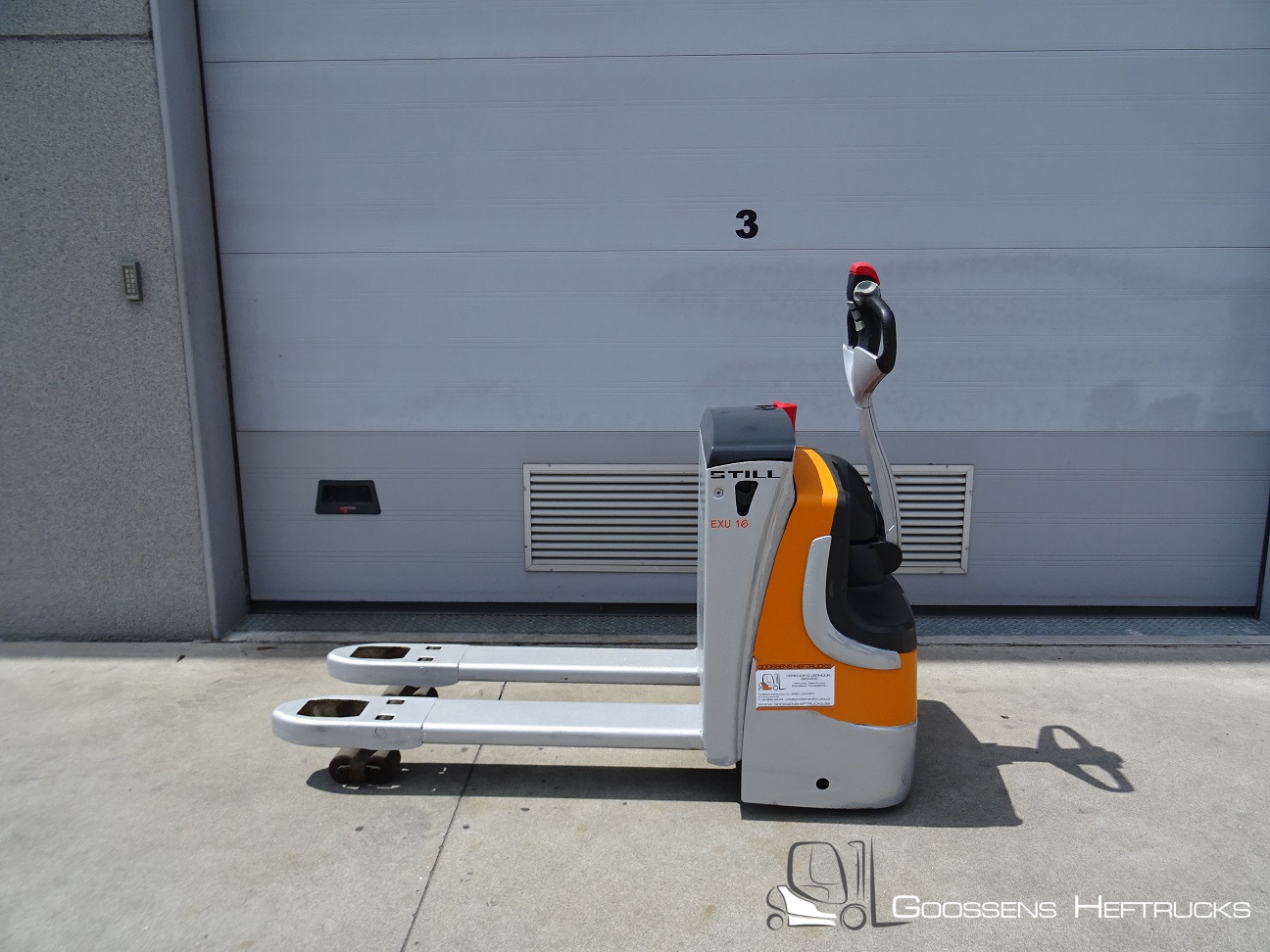 STILL EXU16 ELEKTRISCHE TRANSPALLET TWEEDEHANDS PALLETWAGEN
