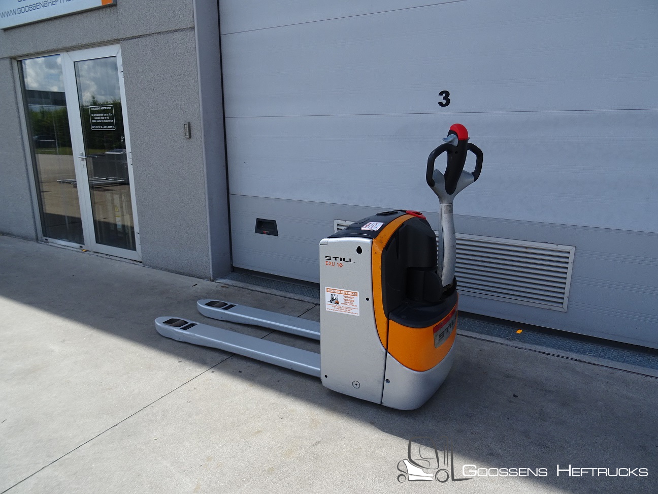 STILL EXU16 ELEKTRISCHE TRANSPALLET TWEEDEHANDS PALLETWAGEN