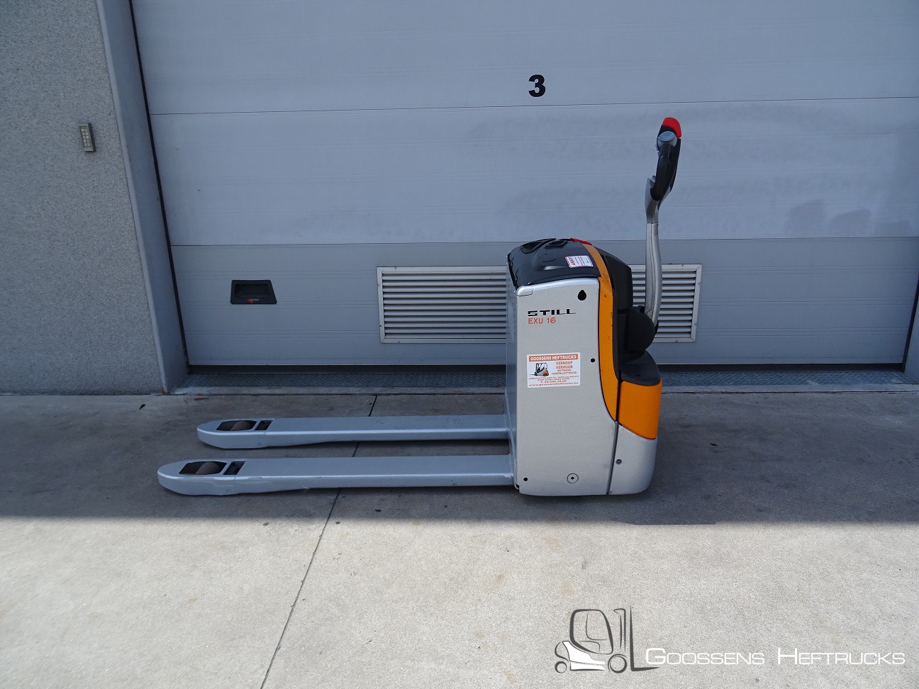 STILL EXU16 ELEKTRISCHE TRANSPALLET TWEEDEHANDS PALLETWAGEN