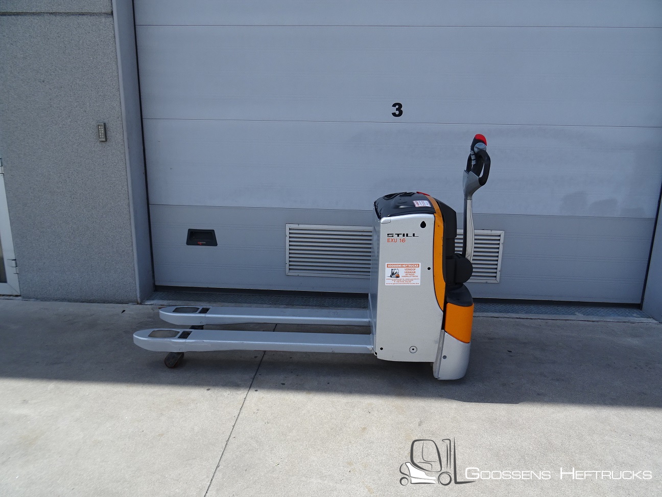 STILL EXU16 ELEKTRISCHE TRANSPALLET TWEEDEHANDS PALLETWAGEN