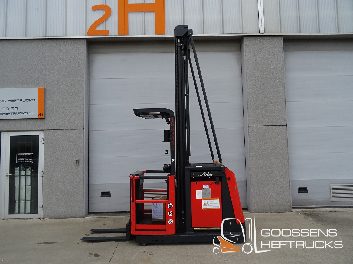 LINDE V12 ELEKTRISCHE ORDERPICKER TWEEDEHANDS 2804 1